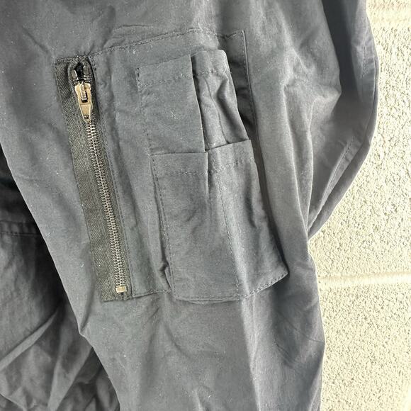 Alexander wang Elongated Black Cotton Blend Shirt, Oversized Fit, Sz L, 26x37 - Picture 6 of 13